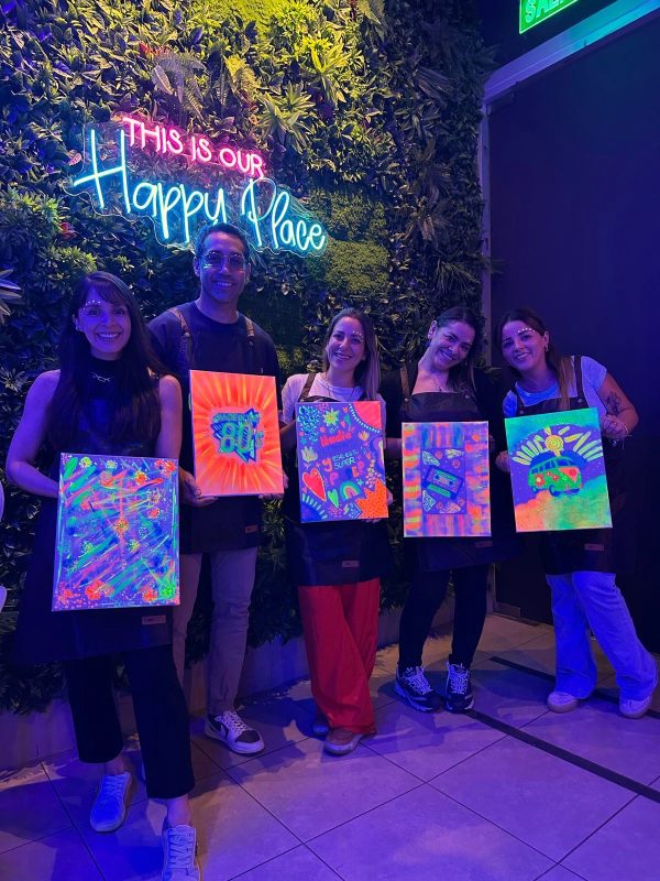 VIERNES 23 MAYO - HORARIO 19:30 a 21:30 hrs / Paint in the Dark + Paint Battle / Solo Adultos - Imagen 2